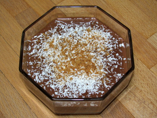 voedingsadvies, foto chocomousse