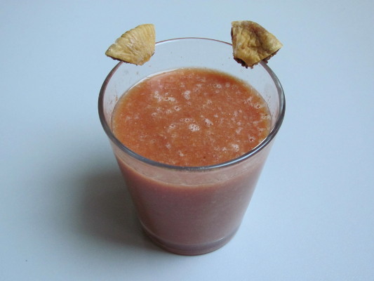 voedingsadvies, foto sinaasappel-vijgen smoothie